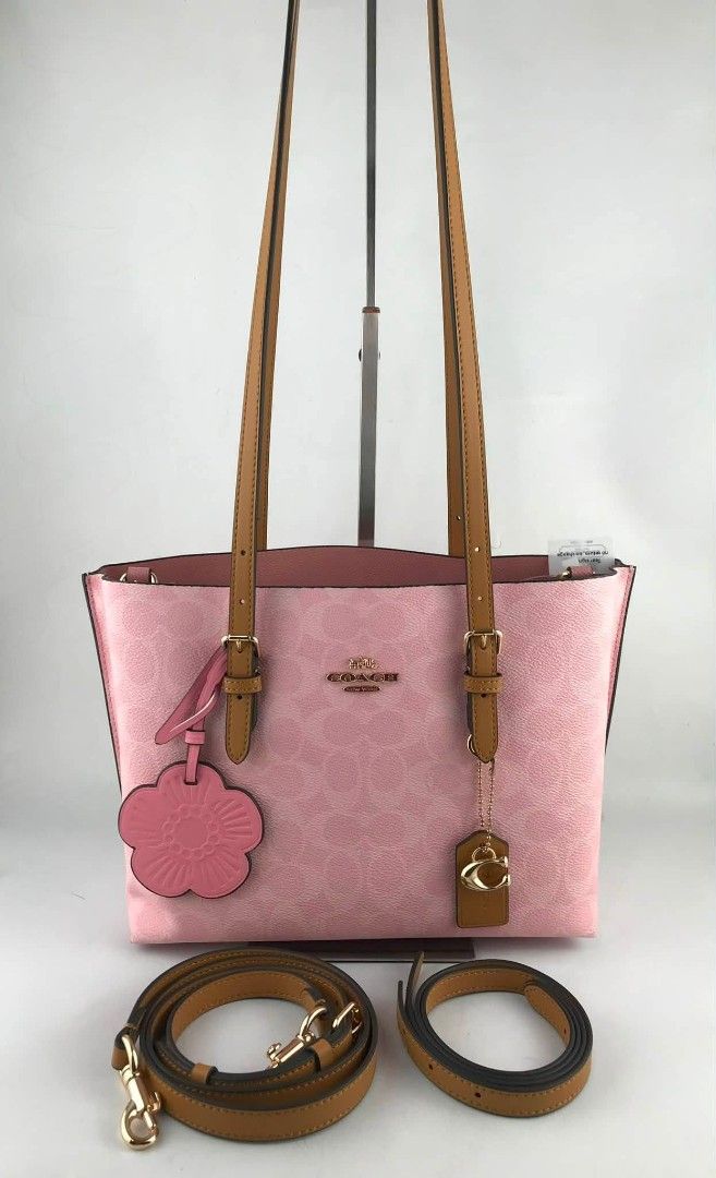 Coach Mollie Small Tote w/3 straps (Category: Tote Bags) located in Manila. Submitted by msddirectfactoryoutlet (Listing ID 1454068616, Image 2). Description: Small Mollie Tote 9 3/4" (L) x 7 1/2" (H) x 4 3/4" (W) 3straps US Grade 100%.