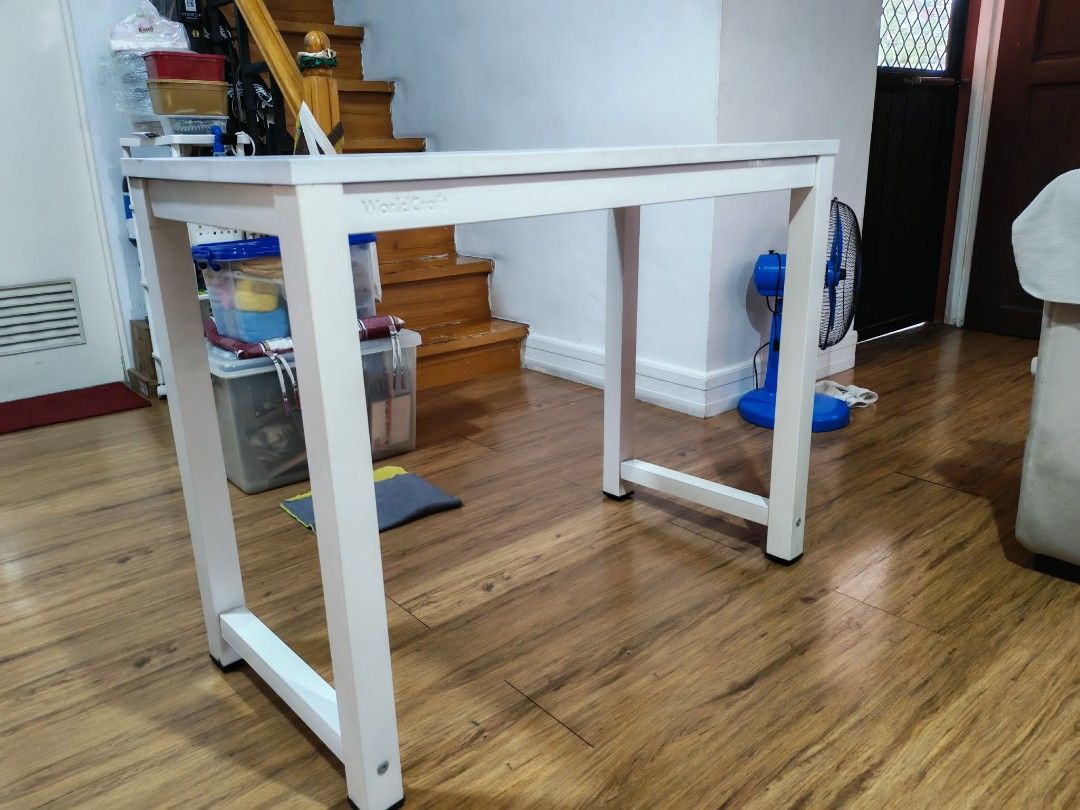 Computer / Study Desk - Table (Category: Tables & Sets) located in Antipolo. Submitted by timi69 (Listing ID 1454064752, Image 3). Description: - Standing Desk - Ideal for home office setups - Easy to assemble - length = 3.9 ft width = 1.9 ft height = 2.3 ft .