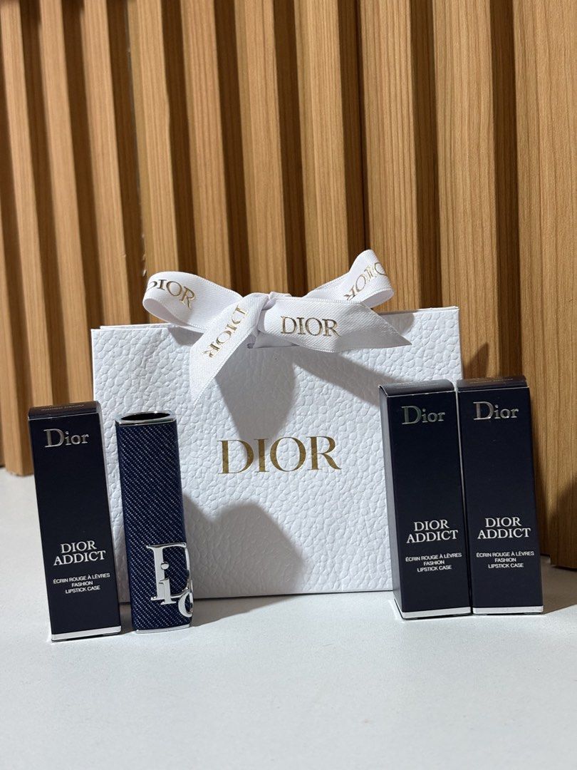 Dior Addict Lip Couture Denim Lipstick Case (Category: Makeup) located in Pasay City. Submitted by keynbloom (Listing ID 1454026527, Image 2). Description: - brandnew with box - 100% original.