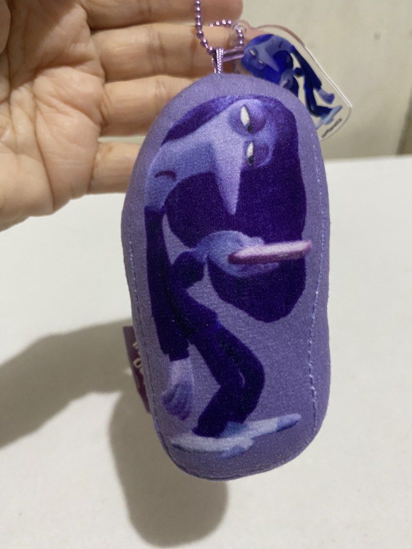 Disney Pixar Inside Out 2 Ennui Plush Keychain (Category: Plushies & Soft Toys) located in Manila. Submitted by resi.diaz (Listing ID 1454162591, Image 2). Description: - Ennui plush keychain from Disney Pixar's Inside Out 2 - Made with soft purple plush material. - Includes a clear acrylic charm. - Ideal accessory for decorating bags, backpacks, or keys. .