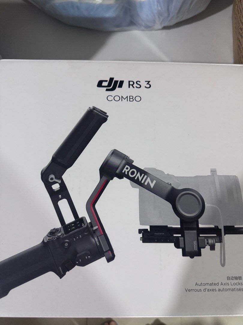 DJI RS 3 COMBO Gimbal Stabilizer (Category: Gimbals & Stabilizers ) located in Paranaque City. Submitted by destineshoppe (Listing ID 1454073802, Image 1). Description: - Just bought for a specific event - DJI RS 3 COMBO gimbal stabilizer - Includes carrying case and accessories - Automated axis locks for quick setup - Focus motor included - Achieve smooth video footage - Ready for your next shoot.