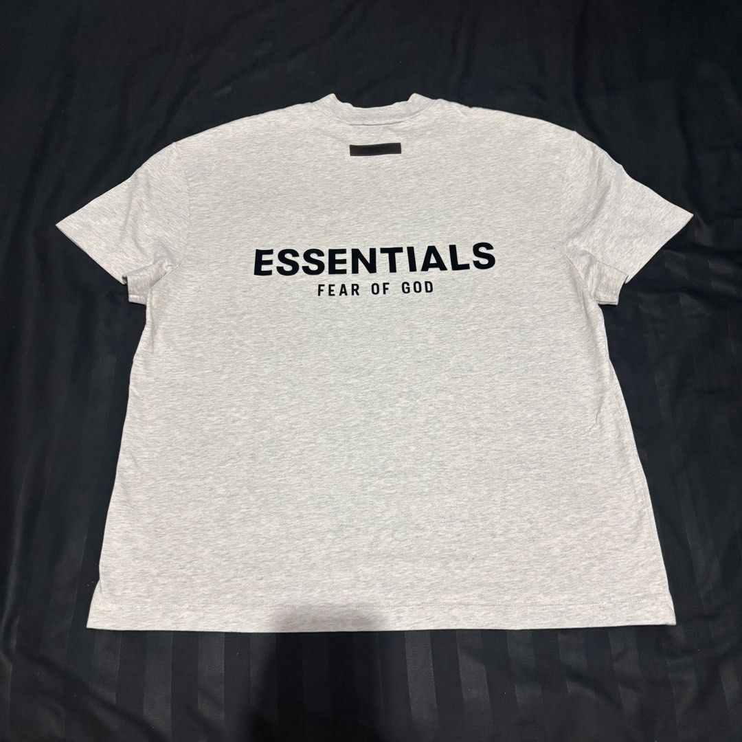 Essentials Light Oatmeal Tee (Category: Formal Shirts) located in Manila. Submitted by hiddentreasuresclo (Listing ID 1454023545, Image 2). Description: Authentic W/ original ziplock 27x22.