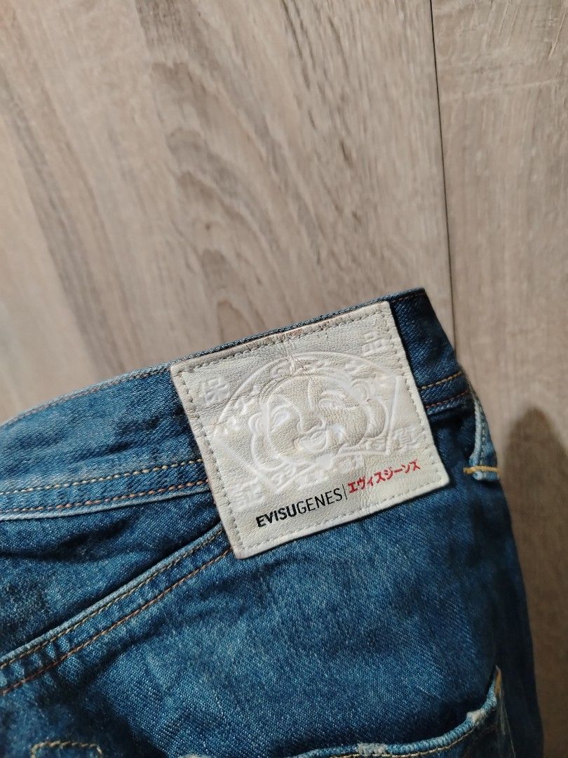 Evisu Genes Seagull Distressed Denim (Category: Jeans) located in Plaridel. Submitted by orfdnix (Listing ID 1454092797, Image 3). Description: *EVISU GENES Seagull Buttonfly Jeans W: 28-29 L: 42 Hem: 7.5 Excellent Condition Loc: bulacan.