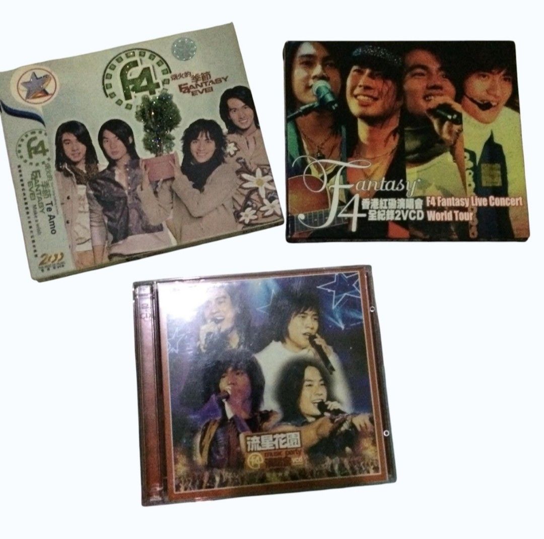 F4 Live Concert CD's (Category: CDs & DVDs) located in Muntinlupa City. Submitted by its.joy (Listing ID 1454118928, Image 1). Description: .