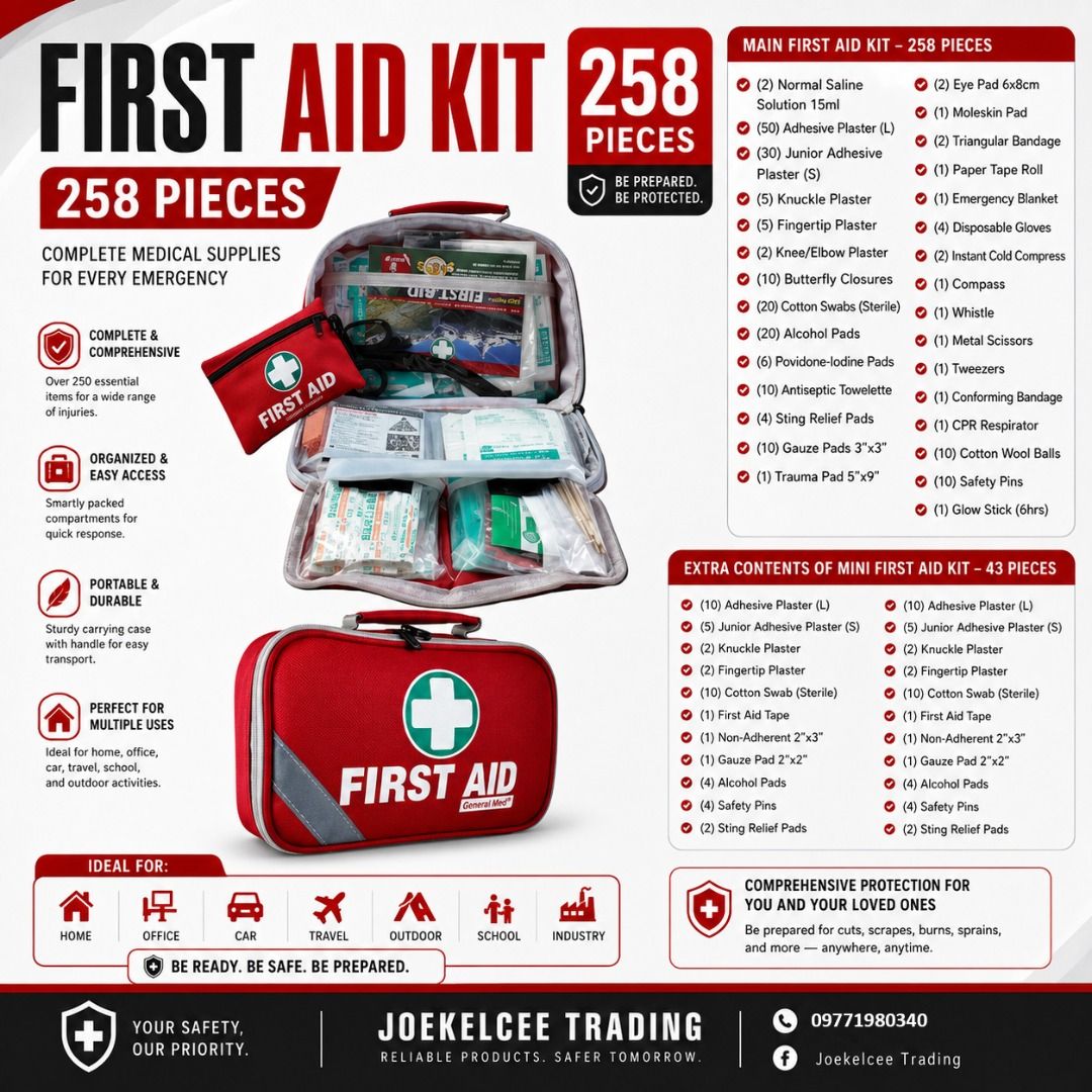 first aid kit (Category: Medical Supplies & Tools) located in Marikina City. Submitted by irene.00999 (Listing ID 1454055188, Image 2). Description: .
