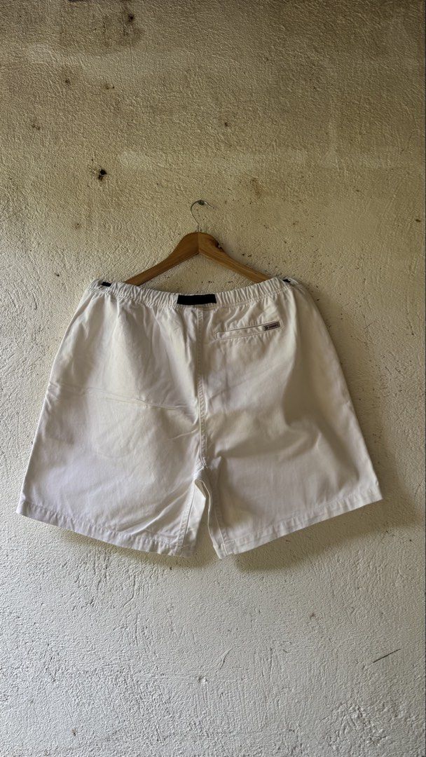 Gramicci shorts (Category: Shorts) located in Lipa City. Submitted by scrap.threads (Listing ID 1454073842, Image 3). Description: Item: Gramicci shorts Price: 350 Dimes: Width - 36 Length - 18.5 Hem - 13.5 Issue: needs wash Lipa City Ship via J&T (Shouldered by buyer) Payment via Gcash ***Notice*** Color may vary due to lighting. Payment first. Item/s are thrifted or used condition unless stated otherwise. Please manage your expectation..