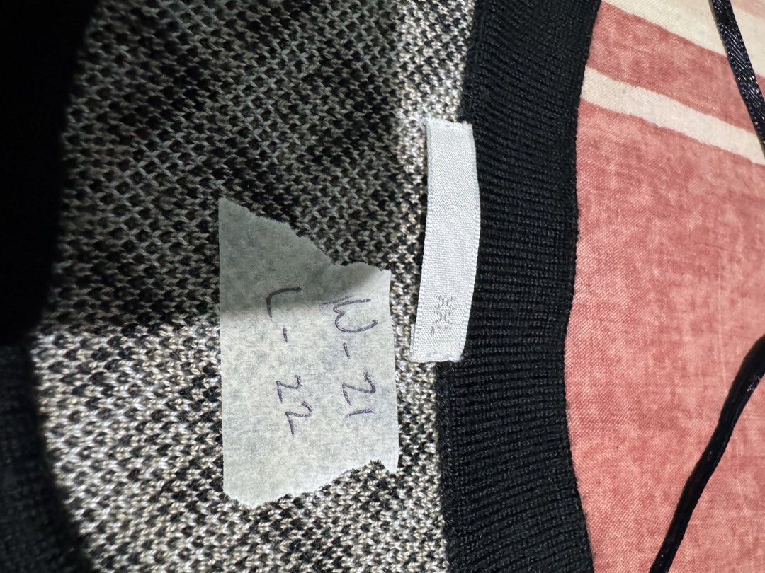 GU knit cardigan (Category: Coats, Jackets and Outerwear) located in Lipa City. Submitted by scrap.threads (Listing ID 1454147968, Image 2). Description: Item: GU knit cardigan Price: 450 Dimes: Width - 21 Length - 22 Issue: none Lipa City Ship via J&T (Shouldered by buyer) Payment via Gcash ***Notice*** Color may vary due to lighting. Payment first. Item/s are thrifted or used condition unless stated otherwise. Please manage your expectation..