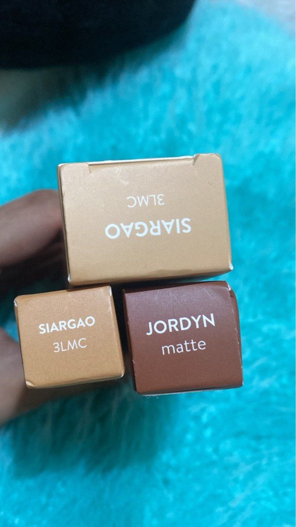 Happy Skin and Colourette (Category: Makeup) located in San Pablo. Submitted by ajcpxyz (Listing ID 1454012264, Image 3). Description: 📍 San Pablo, Laguna/Silang, Cavite • Happy Skin Lip Mallow (2 Eclair, 1 Minimalist, 1 Nostalgia) • First Base (Siargao) • Second Base (Siargao) • Colourtint (Matte Jordyn) All in FULL SIZE, not minis. Bought on official sh0pee store. Have proof of purchase. .