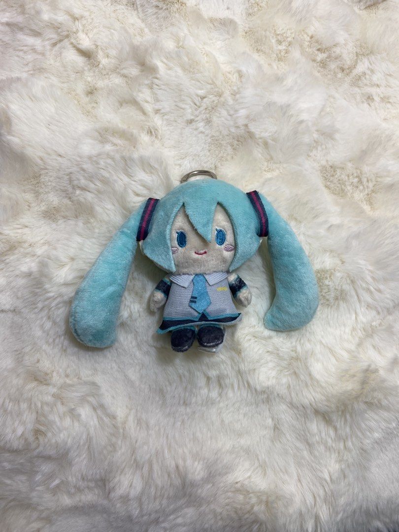 Hatsune Miku plush keychain charm (Category: Plushies & Soft Toys) located in Kalibo. Submitted by ollie_stuffshop (Listing ID 1454106642, Image 1). Description: Before you send your inquiries: ❗️Last Price is already posted ❗️Manage your expectations, WYSIWYG ❗️May need washing ❗️Shipping day is every Sunday.