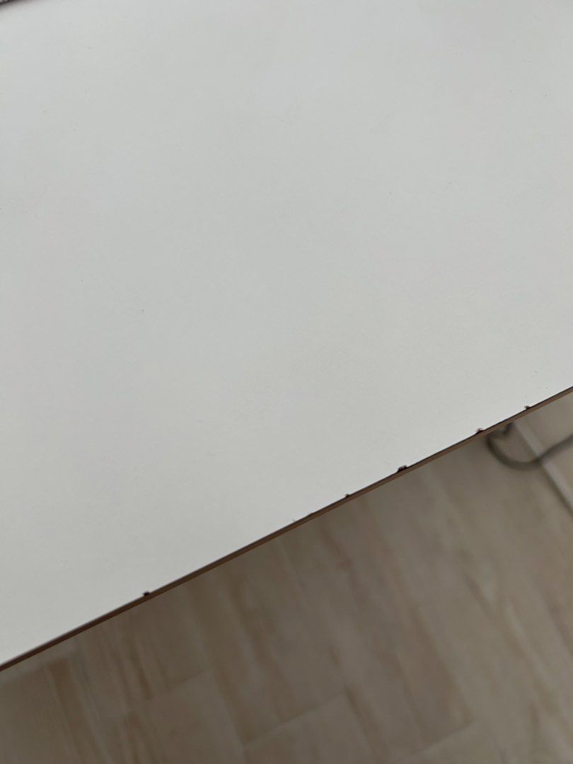HAY Loop Stand Table (Category: Tables & Sets) located in Singapore. Submitted by enjoyslowliving (Listing ID 1454067490, Image 3). Description: HAY’s Loop Stand table is a member of a minimalist yet distinctive furniture collection designed by Leif Jørgensen. Loop Stand range is based on the modern, three-legged version of a traditional trestle. Size: L180 X W87.5 X H74 Material: Coated plywood tabletop with sloping trestle legs. Colour: White C