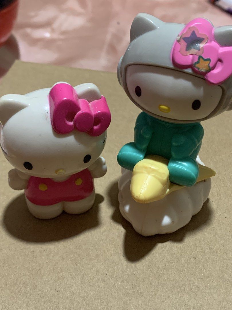 Hello Kitty Mcdonalds toys 2009 and 2016 (Category: Character Goods) located in Manila. Submitted by soniaoae (Listing ID 1454124836, Image 1). Description: 50 each.