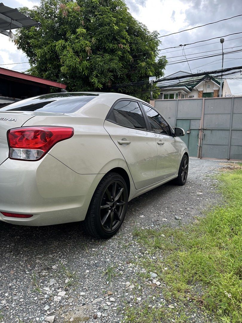 Hyundai Reina Manual (Category: Used Cars) located in Quezon City. Submitted by noelson00 (Listing ID 1454179214, Image 3). Description: For sale. Hyundai Reina 2019 (Manual) 33k odo (Legit) 2020 Acquired Registered until sept 2027! Complete papers No issue Well maintained Upgrades: HID headlights. Mags and tires (DOT 2025) Head unit. Fog lamps. V-cool tint. Horn. Deep dish. Graphene Seal na dn. Rfs: need cash asap! 320k Fairview.