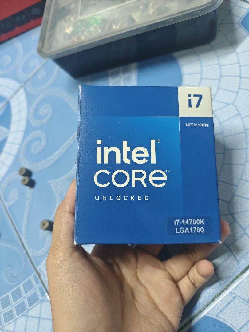 Intel Core i7-14700K LGA1700 Unlocked 14th Gen CPU (Category: Computer Parts) located in Caloocan City. Submitted by zealstar.63d14e (Listing ID 1454049331, Image 1). Description: - Intel Core i7-14700K Processor - 14th Generation (Raptor Lake) - LGA1700 Socket RFS: Switched over to AMD Negotiable 09175389916 Ronnie Francisco.