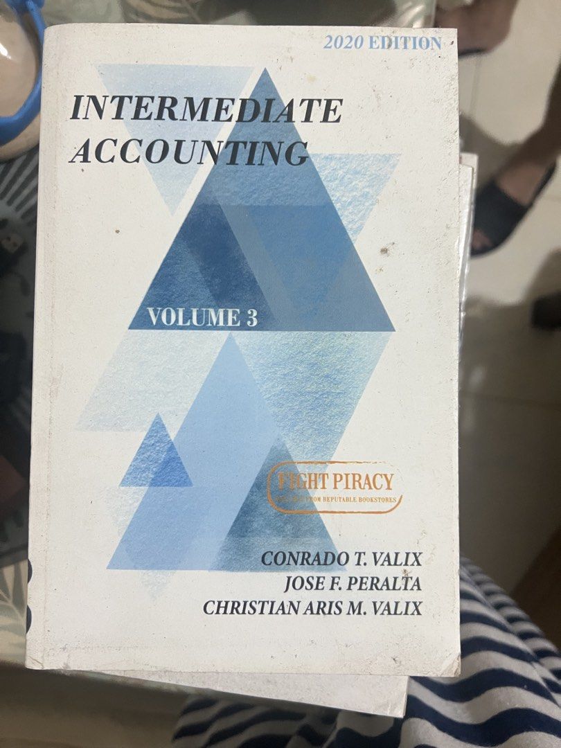 Intermediate Accounting Vol 1, 2, 3 by Valix 2020 Edition (Category: Textbooks) located in Paranaque City. Submitted by ibaibanggamit (Listing ID 1454048064, Image 3). Description: - Complete set of Valix Intermediate Accounting books - 2020 Edition, Volume 1, 2, and 3 - Ideal reference for accounting students - Please check photos for detailed condition.