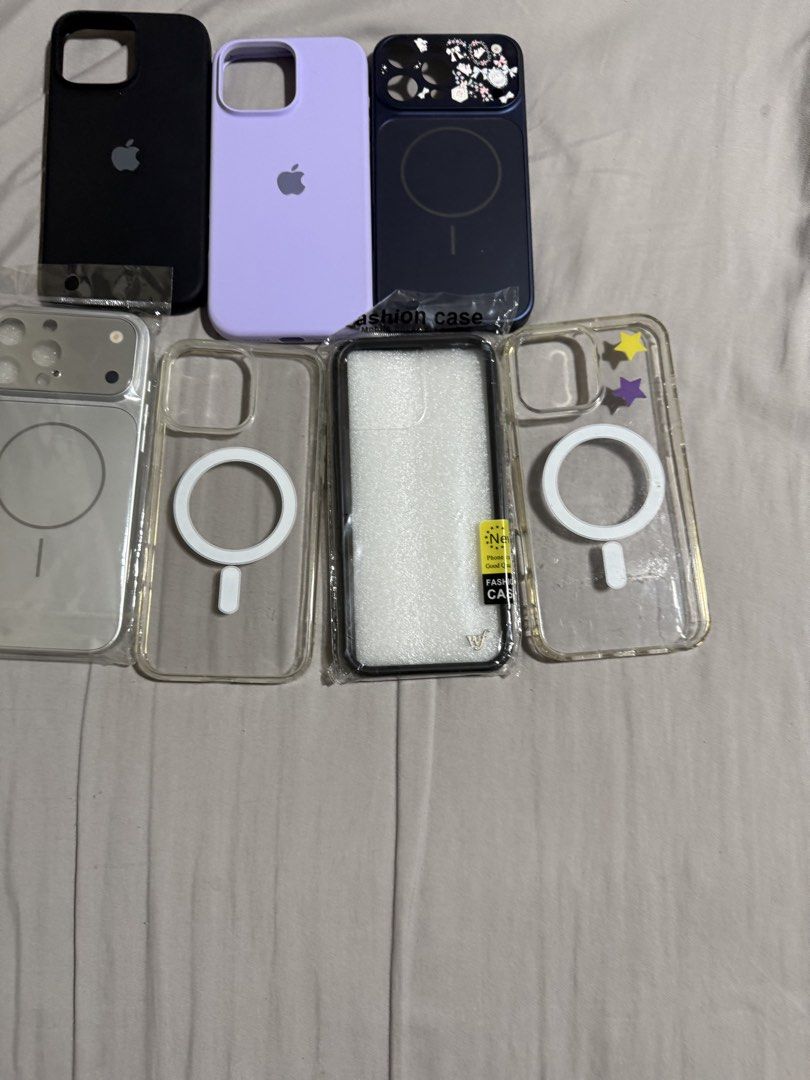 Iphone 16 Pro Max Cases (take all) (Category: Cases & Sleeves) located in Manila. Submitted by enhzlsells (Listing ID 1454100222, Image 3). Description: used but not abused, would change my cases almost everyday rfs-too many phone case.