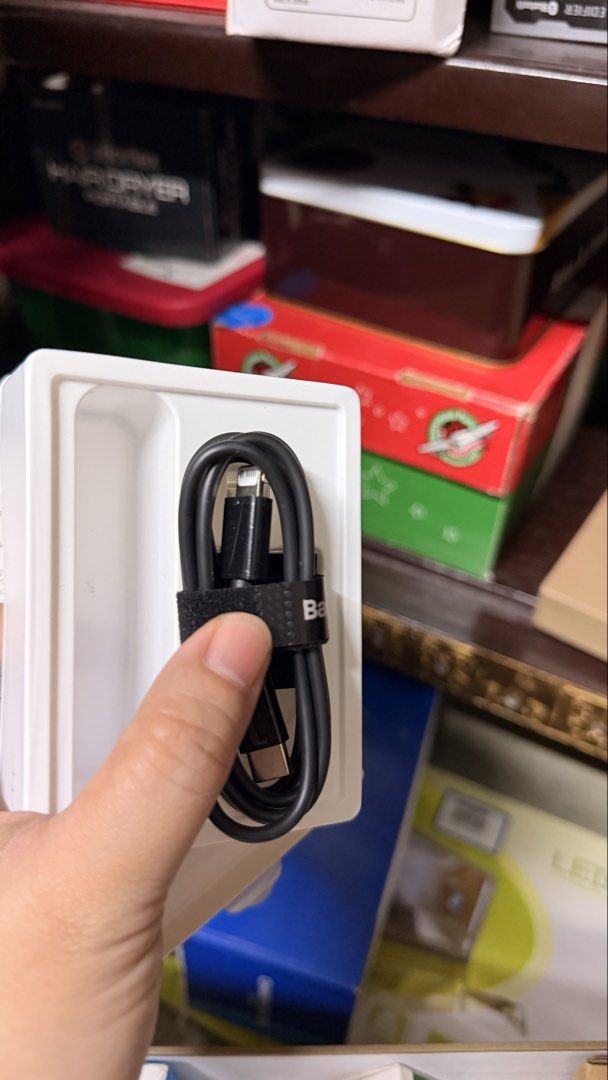 Iphone lightning cable and adapter (Category: Chargers & Cables) located in Cavite. Submitted by rhea0218 (Listing ID 1454141388, Image 3). Description: .