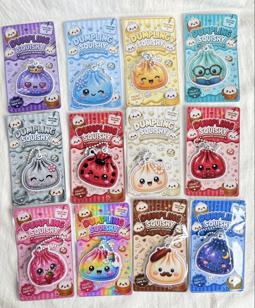 Kawaii Dumpling Laminated Keychain (Category: Handmade Craft) located in Antipolo. Submitted by satinnandprints (Listing ID 1454038703, Image 1). Description: Laminated Keychain Cute, collectible, and handmade with love! Perfect for bags, gifts, party favors, giveaways, and souvenirs. ✨ Personalized designs available for birthdays, christenings, school events, businesses, and more. ✨ Also accepting bulk orders and reseller inquiries. #HandmadePH 