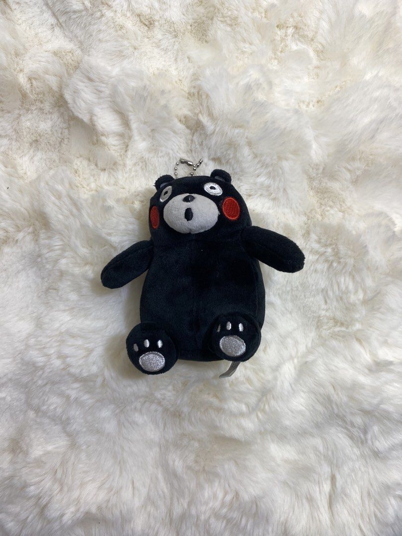 Kumamon plush keychain charm (Category: Plushies & Soft Toys) located in Kalibo. Submitted by ollie_stuffshop (Listing ID 1454103390, Image 1). Description: Before you send your inquiries: ❗️Last Price is already posted ❗️Manage your expectations, WYSIWYG ❗️May need washing ❗️Shipping day is every Sunday.