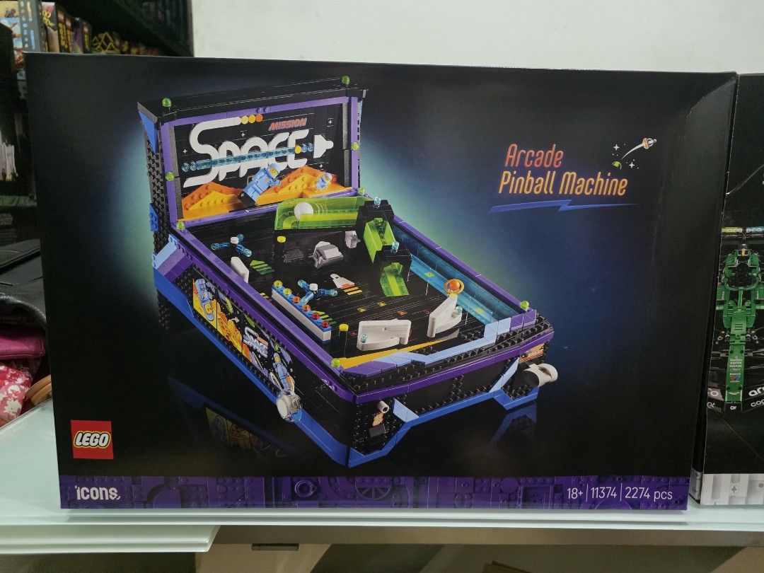 Lego 11374 Arcade Pinball Machine (Category: Lego & Building Sets) located in Manila. Submitted by agsbeagle888 (Listing ID 1454034840, Image 1). Description: We sell various collections of Lego original sets, Technic, Icons, Arts,Star Wars, Harry Potter,Disney, Speed Champions,Architecture,Marvel / DC ,Monkie Kids, Super Mario, Dreamzz, Creator,Ninjago, Sonic The Hedgehog, Minifigures, Lego Keychains Feel free to inquire models that you are inte