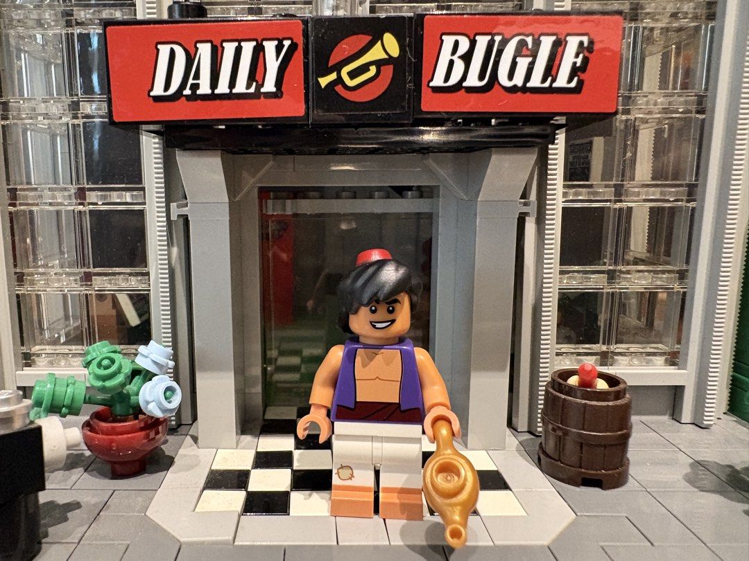 LEGO Maleficent, Aladdin, and Stitch BUNDLE (Category: Lego & Building Sets) located in Mandaluyong City. Submitted by snapbricks (Listing ID 1454124205, Image 3). Description: LEGO Maleficent, Aladdin, and Stitch Minifigure Bundle Authentic LEGO minifigure bundle featuring Maleficent, Aladdin, and Stitch * Like new condition * Never played with * Displayed only * Only Maleficent and Aladdin include accessories (as shown in photos) * Well-kept an