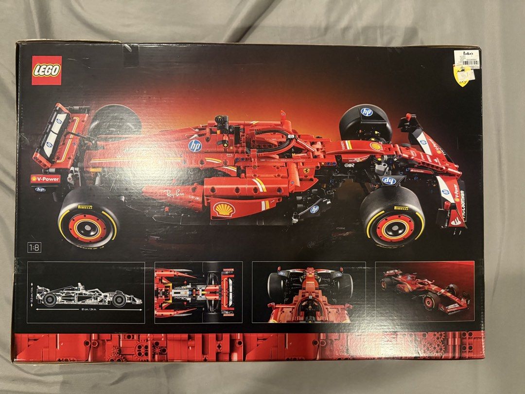 Lego Technic Ferrari F1 Sf-24 (Category: Lego & Building Sets) located in Muntinlupa City. Submitted by lc_03 (Listing ID 1454157235, Image 2). Description: Brand new and unopened gift .