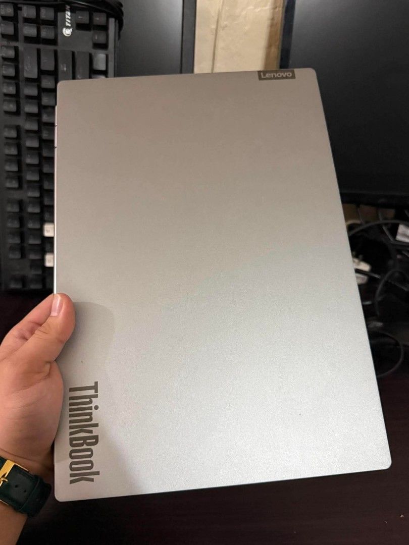 Lenovo Thinkbook 14s (Category: Laptops & Notebooks) located in Manila. Submitted by happyearth.953a15 (Listing ID 1454021041, Image 2). Description: Lenovo Thinkbook 14s I7 10th gen Intel UHD Graphics AMD Radeon 630 2GB dedicated graphics 16gb ram 256gb ssd Windows 11 pro OS Unit with charger Ayaw guma ng speaker not sure if drivers nung pinormat nawala speaker 💸💸 14,500 Location: San Andres bukid manila Pick up or meet up.