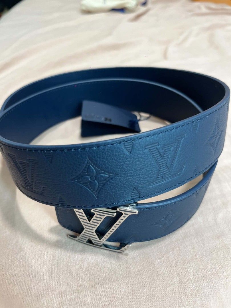 Louis Vuitton Monogram Belt (Category: Luxury Accessories) located in Marikina City. Submitted by amyleeyurock (Listing ID 1454130878, Image 2). Description: - Authentic Louis Vuitton belt - Classic monogram pattern - Silver LV buckle - Includes original box, dust bag, and shopping bag - Great accessory to complete any outfit - Feel free to ask any questions.