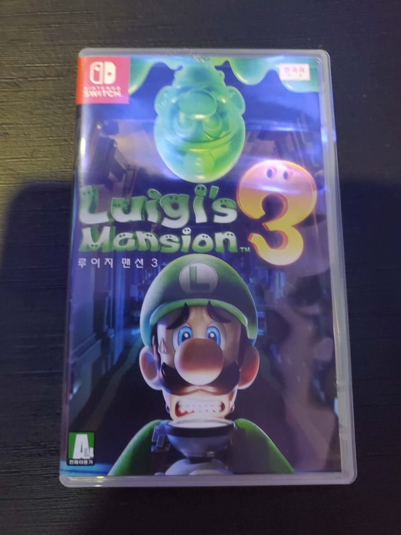 Luigi's Mansion™ 3 for Nintendo Switch (Category: In-Game Products) located in Santa Rosa. Submitted by aeonkraft2026 (Listing ID 1454019328, Image 1). Description: Highlights Catch ghosts and solve puzzles to rescue Mario and friends in the Last Resort hotel Each floor of this towering hotel is themed, from the décor to the puzzles to boss! Utilize the functions of the all-new Poltergust G-00: Pummel ghosts with a Slam, break through defenses wi