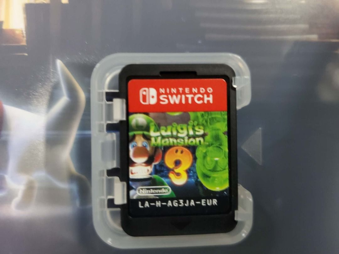 Luigi's Mansion™ 3 for Nintendo Switch (Category: In-Game Products) located in Santa Rosa. Submitted by aeonkraft2026 (Listing ID 1454019328, Image 3). Description: Highlights Catch ghosts and solve puzzles to rescue Mario and friends in the Last Resort hotel Each floor of this towering hotel is themed, from the décor to the puzzles to boss! Utilize the functions of the all-new Poltergust G-00: Pummel ghosts with a Slam, break through defenses wi
