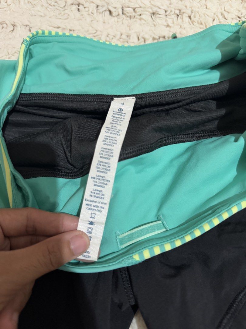 Lululemon Groovy Run Short *4-way Stretch (Category: Activewear) located in Nueva Valencia. Submitted by lululeimon (Listing ID 1454118954, Image 3). Description: Used once Dot 4 SOLD!!.