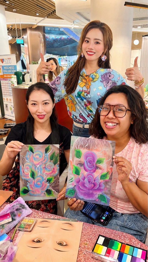 Lynhisart basic course (Category: Art & Prints) located in Singapore. Submitted by lynhisart2966 (Listing ID 1454036506, Image 2). Description: 1-1 face painting for no experience and beginners .