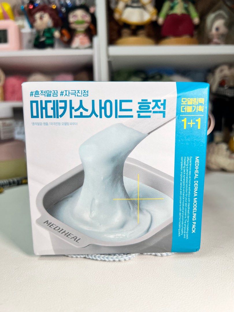 Mediheal Madecassoside Blemish Derma Modeling Pack (Category: Face Care) located in Valenzuela. Submitted by elicxxe (Listing ID 1454047497, Image 1). Description: For sale! brand new, sealed, authentic from Olive Young. From my personal stock 2 pcs inside! never used/opened. LAST PRICE POSTED ‼️ 💸 Prices are FIXED. ❌ Hagglers will be ignored. 📍Gen.T Valenzuela City 🚚 Lalamove / J&T / Self pick up MOP: Gcash / Maribank / Cash on pick up J&T SF