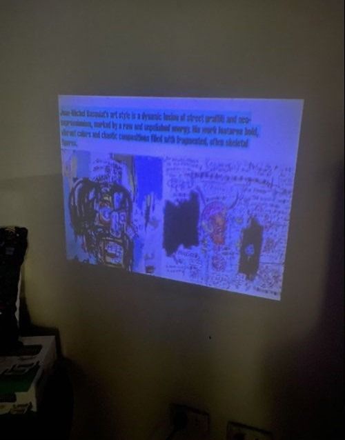Mini Portable LCD Projector (Category: Projectors) located in Quezon City. Submitted by carlos132 (Listing ID 1454095292, Image 2). Description: - Compact mini projector - Includes power adapter - Ideal for small movie nights or presentations - Simple setup and operation - Portable design.