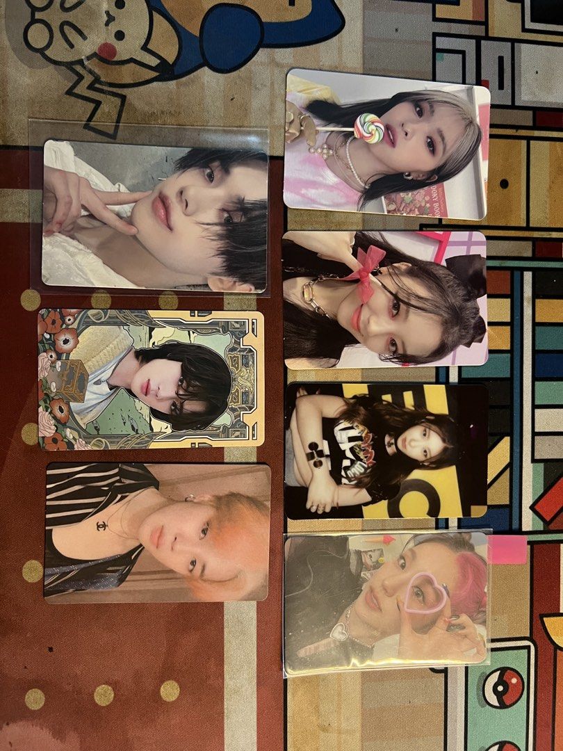Mixed Photocards (TWICE, ITZY, BTS, TXT) (Category: K-Wave Merchandise) located in Quezon City. Submitted by amarakisells (Listing ID 1454019402, Image 3). Description: Mixed K-pop Photocards for Sale Mostly TWICE with cards from other K-pop groups! 💸 ₱80 each photocard / ₱50 each group cards, scratch cards, & message cards 🎉 Bundle Discount: • Buy 3 for ₱220 (save ₱20) • Buy 5 for ₱350 (save ₱50) Swipe through the photos to see all available p