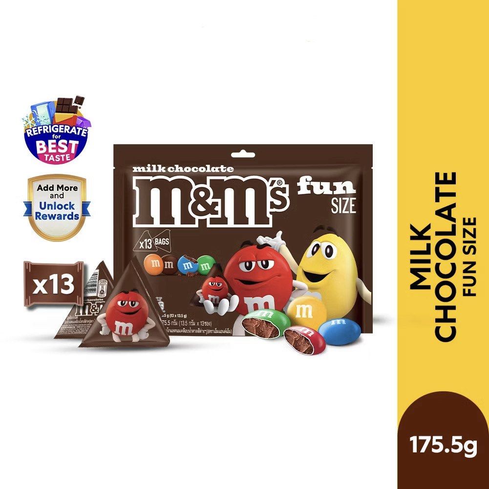 M&M's® Milk Funsize 175.5g | Imported Chocolates (Category: Other Food & Drinks) located in Cabanatuan. Submitted by eyasells (Listing ID 1454031112, Image 1). Description: .