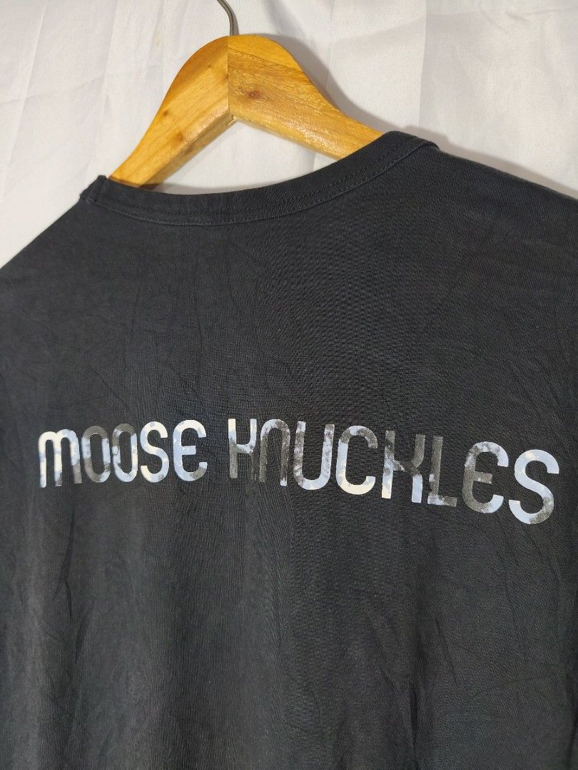 Moose Knuckles Black T-Shirt (Category: Tshirts & Polo Shirts ) located in Cagayan de Oro. Submitted by smoothstyle (Listing ID 1454038836, Image 3). Description: Moose Knuckles Black T-Shirt Excellent condition 9.5/10 color rate Size: Large Dimes: 22x27.5 No issue.