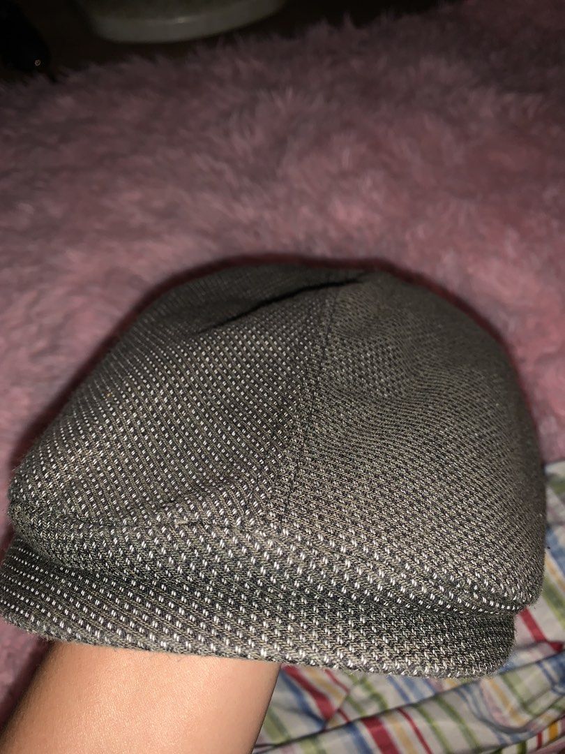 MQM Grey Textured Flat Cap Hat XL (Category: Caps & Hats) located in Binan City. Submitted by kariray_shop (Listing ID 1454065532, Image 1). Description: - Brand: MQM - Style: Grey Textured Flat Cap - Size: XL (fits 61-64cm / 7 5/8-8) - Features: Adjustable strap at the back - Material: Cotton - Ideal for: Everyday wear, stylish accessory.