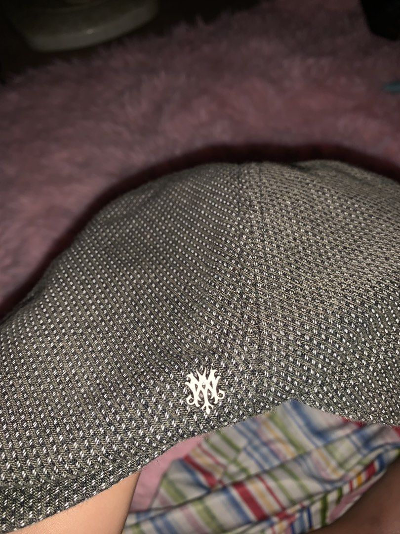 MQM Grey Textured Flat Cap Hat XL (Category: Caps & Hats) located in Binan City. Submitted by kariray_shop (Listing ID 1454065532, Image 2). Description: - Brand: MQM - Style: Grey Textured Flat Cap - Size: XL (fits 61-64cm / 7 5/8-8) - Features: Adjustable strap at the back - Material: Cotton - Ideal for: Everyday wear, stylish accessory.