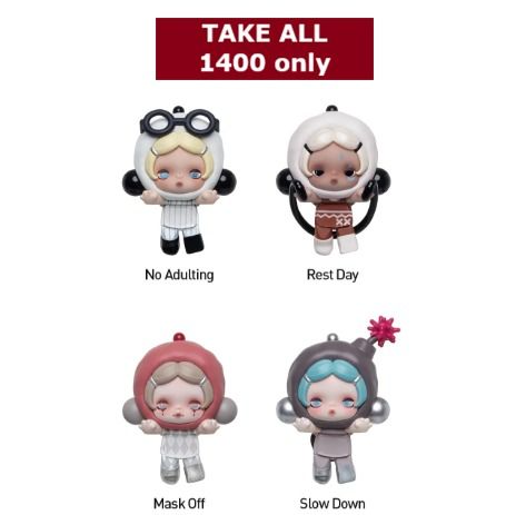 MUST TAKE ALL: SKULLPANDA POP ATTACH OFF MODE SERIES / HIPPERS (Category: Designer & Blind Box Toys) located in Taguig. Submitted by vavinselections (Listing ID 1454025936, Image 1). Description: MUST TAKE ALL for SRP only SKULLPANDA POP ATTACH OFF MODE SERIES / HIPPERS Onhand Sealed Foil.