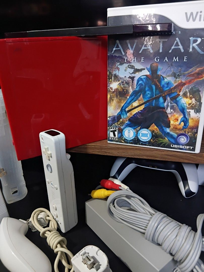 Nintendo Wii Complete Set with Freebies (Category: Nintendo) located in Bacoor. Submitted by labgames (Listing ID 1454032996, Image 3). Description: Nintendo Wii Super Mario Bros. 25th Anniversary Edition (RVL-001 USA) Condition: ✅️100% Working ✅️Fast-reading Lens ✅️Good for display 💙Inclusion: ✅️Wii Unit ✅️Power Brick ✅️Wii Remote (White) ✅️Wii Nunchuck (White) ✅️Wii Sensor Bar ✅️AV Cord 💜Freebies: 🆓️Avatar The Game 🆓️Motion Plus Adapter 🆓️