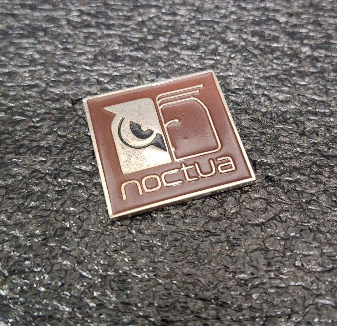 Noctua Badge Metal Sticker (Category: Everything Else Others) located in Makati City. Submitted by telractrading (Listing ID 1454016110, Image 1). Description: NOCTUA BADGE METAL Adhessive Sticker.