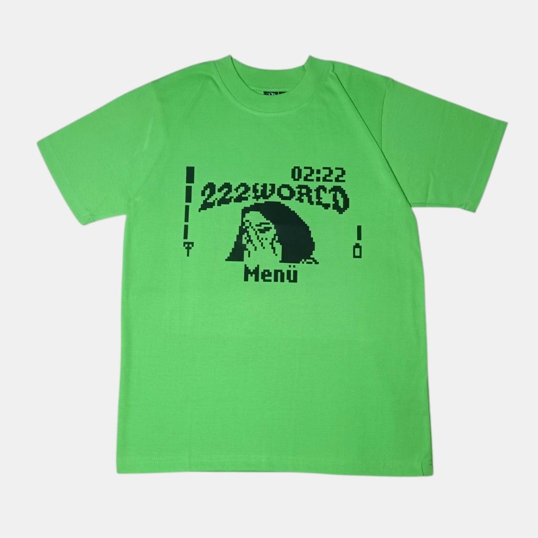 NOKIA SPOOF TEE IN NEON GREEN (Category: Tshirts & Polo Shirts ) located in Manila. Submitted by 222worldph (Listing ID 1452390904, Image 1). Description: • Premium 240gsm CVC cotton • Soft, heavyweight & breathable fabric • Premium digital print with vibrant, long-lasting colors • Rib knit crew neck collar • Double-needle stitching on neckline, sleeves & bottom hem.