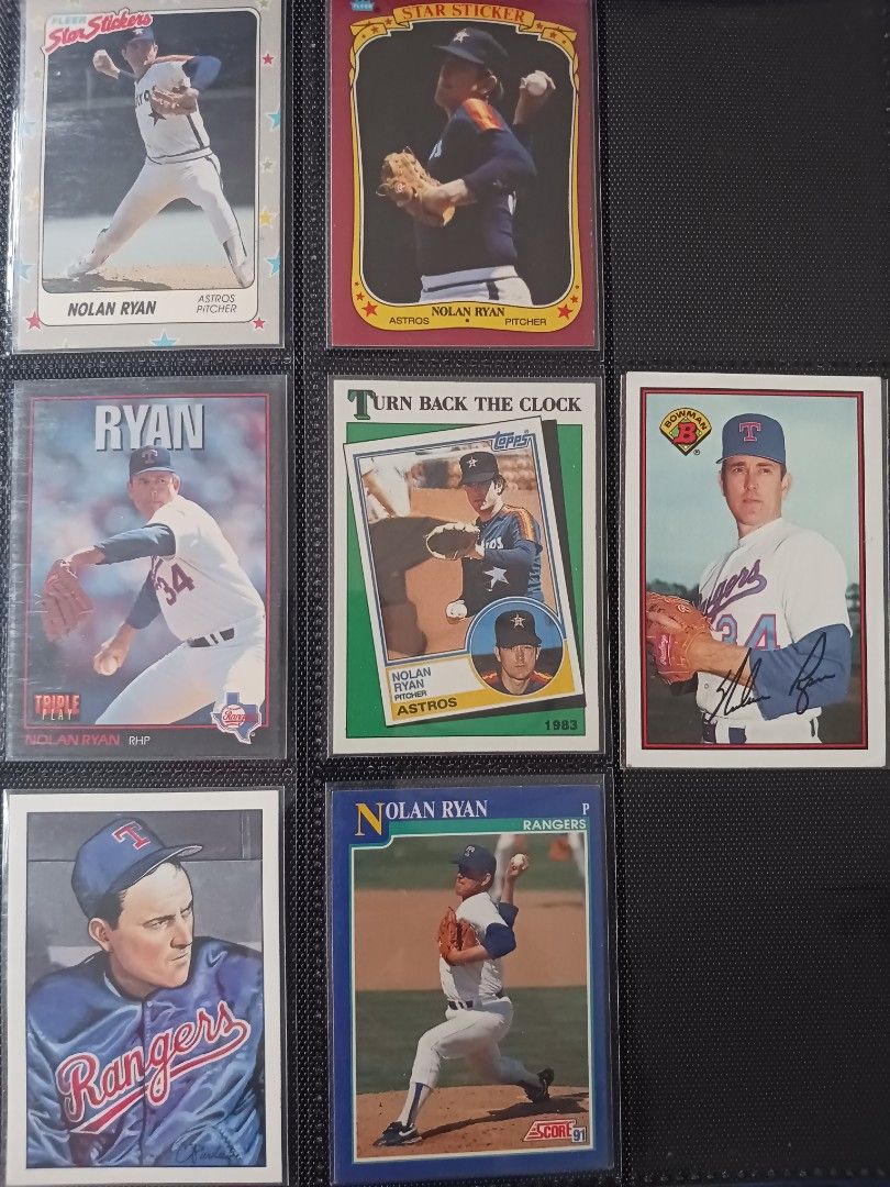 Nolan ryan mlb baseball cards (Category: Raw Singles) located in Batangas. Submitted by jep.jep (Listing ID 1454027416, Image 1). Description: .