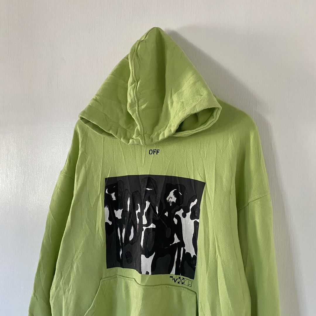 Off white jacket (Category: Coats, Jackets and Outerwear) located in Bislig. Submitted by kre_jey.24 (Listing ID 1454101752, Image 3). Description: Dimes 24x27 XL Excellent condition Color rate 10/10 missing lace only.