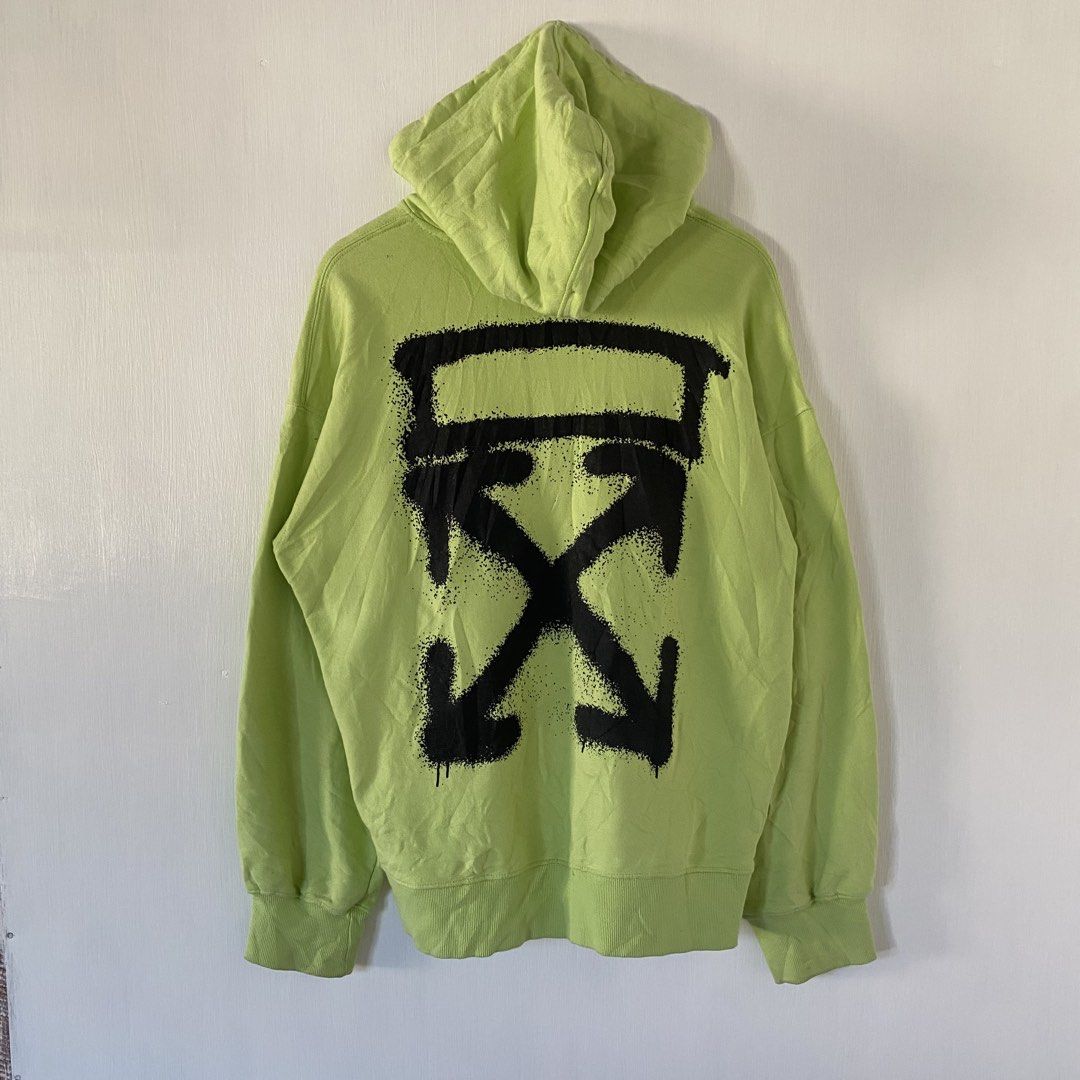 Off white jacket (Category: Coats, Jackets and Outerwear) located in Bislig. Submitted by kre_jey.24 (Listing ID 1454101752, Image 2). Description: Dimes 24x27 XL Excellent condition Color rate 10/10 missing lace only.