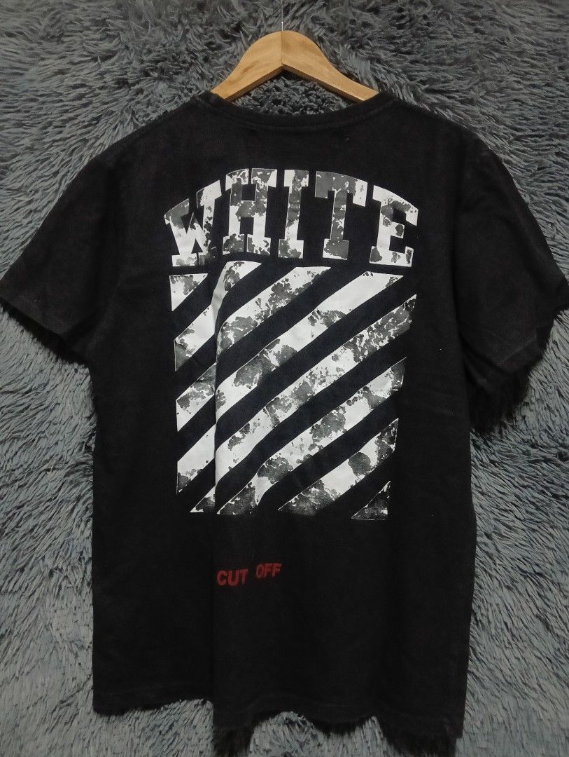 Off White Tee (Category: Activewear) located in Manila. Submitted by thrift_marvs (Listing ID 1454179380, Image 3). Description: Off White Tee Size Medium Very Good Condition Need Wash No Issue 200 + sf only.