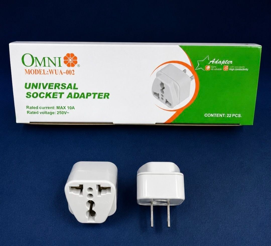 Omni Universal Socket Adapter Model: WUA-002 (Category: Electrical, Adaptors & Sockets) located in Manila. Submitted by 09171479278_elsie. (Listing ID 1454077694, Image 2). Description: Omni Universal Socket Adapter Model: WUA-002.