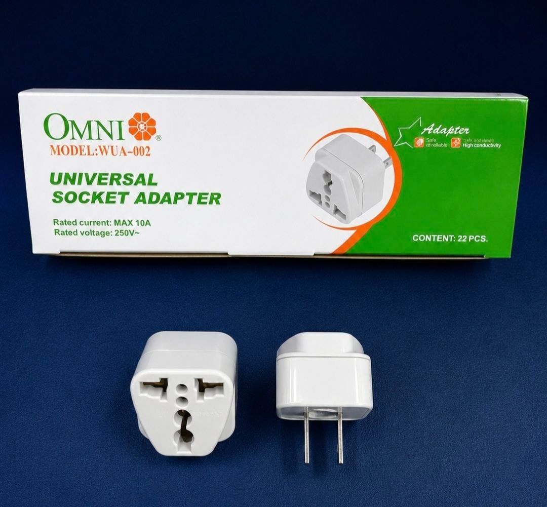 Omni Universal Socket Adapter Model: WUA-002 (Category: Electrical, Adaptors & Sockets) located in Manila. Submitted by 09171479278_elsie. (Listing ID 1454077694, Image 1). Description: Omni Universal Socket Adapter Model: WUA-002.