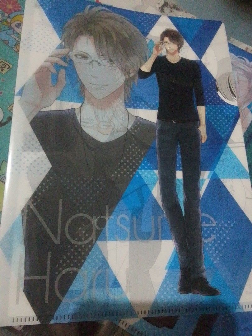 Otome Game Clear File Folders - Various Characters (Category: Stationery & School Supplies) located in Santa Rosa. Submitted by loisy32336 (Listing ID 1454116046, Image 2). Description: - Official merchandise from an otome game - Features Natsume Haru and other beloved characters - Perfect for collectors and fans - In good, pre-loved condition - Ready for a new home!.