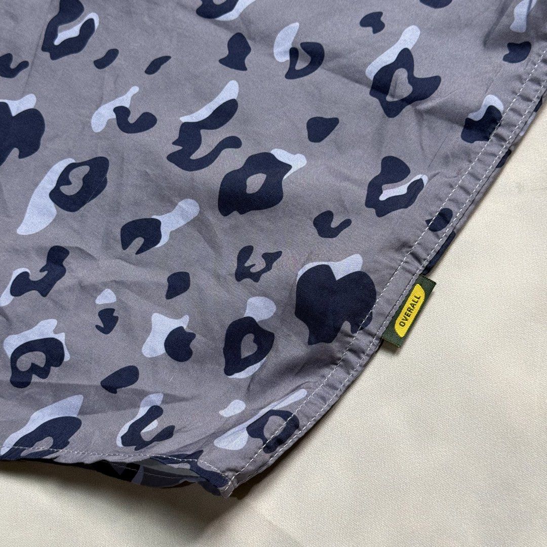 OVERALL UNION CO. - Leopard Print Polo (Category: Formal Shirts) located in Cavite. Submitted by gooditems.cavite (Listing ID 1454108302, Image 3). Description: Size medium on tag 23x27 dimensions Authentic No flaws Excellent condition.